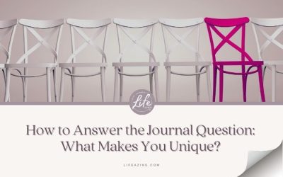 How to Answer the Journal Question: What Makes You Unique?